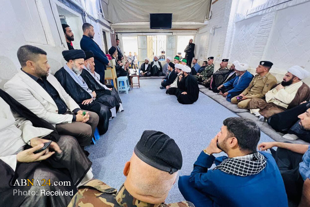 تصاویر | مراسم یادبود برادر حضرت آیتالله بشیر نجفی در نجف اشرف