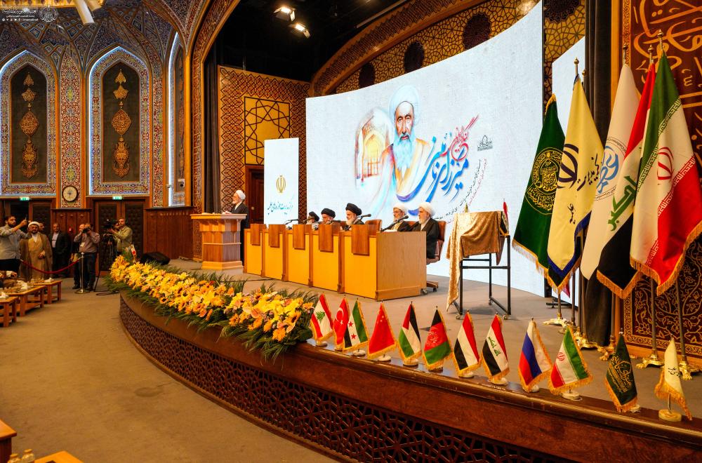 العلماء الأعلام في مؤتمر الشيخ النائيني يشيدون بتراث الحوزة العلمية في النجف الأشرف + صور