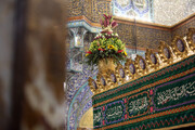 Фото Репортаж | Һәзрәт Зејнәбин (сәламуллаһи әлејһа) милад ҝүнүндә Кәрамәтли Ханымымызын һәрәми ҝүл дәстәләри илә бәзәдилди