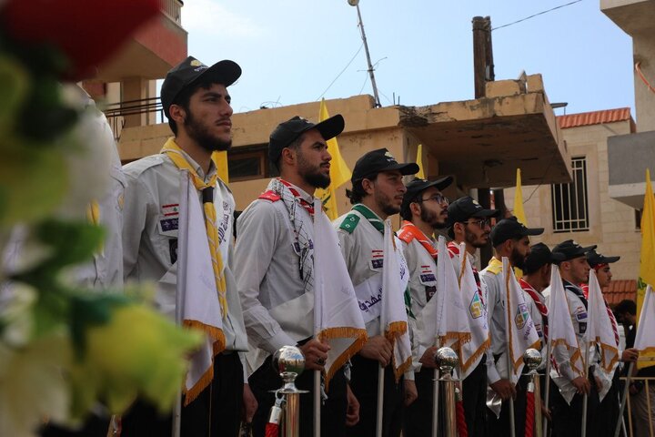 حزب الله وجماهير المقاومة يشيّعون الشّهيد محمد عربية في القليلة جنوب لبنان