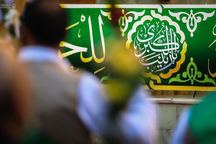 مسرَّات وأفراح خدم العتبة العلوية المقدسة تفيض ابتهاجاً بمولد السيدة زينب (ع)