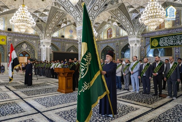رحاب الصحن الكاظمي الشريف تشهد مراسماً عبادية مهيبة بحضور أمناء العتبات المقدسة
