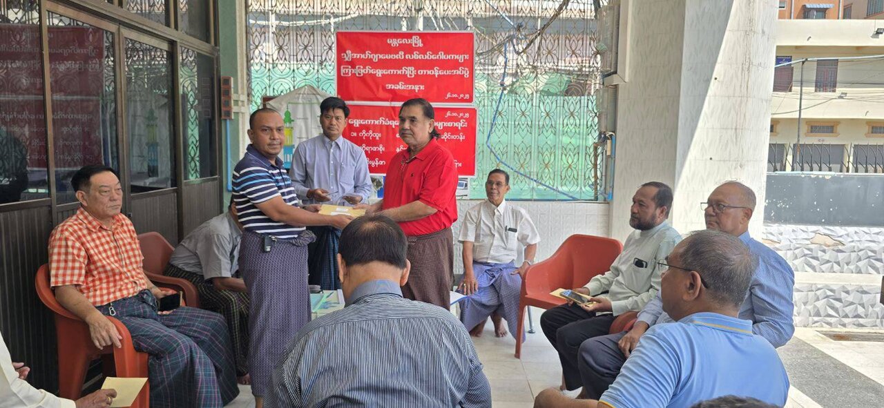 မန္တလေးမြို့ ရှီအဟ် ဂျာအ်မေအ် မတ်စ်ဂျစ်ဒ်  တွင် လစ်လပ်ဂေါပက လူကြီး များ  အတွက်  ကြားဖြတ် ရွေးကောက် ပြီး တာဝန်ပေးအပ်ပွဲ အခမ်းအနား ကျင်းပ  ။ ။ Photos