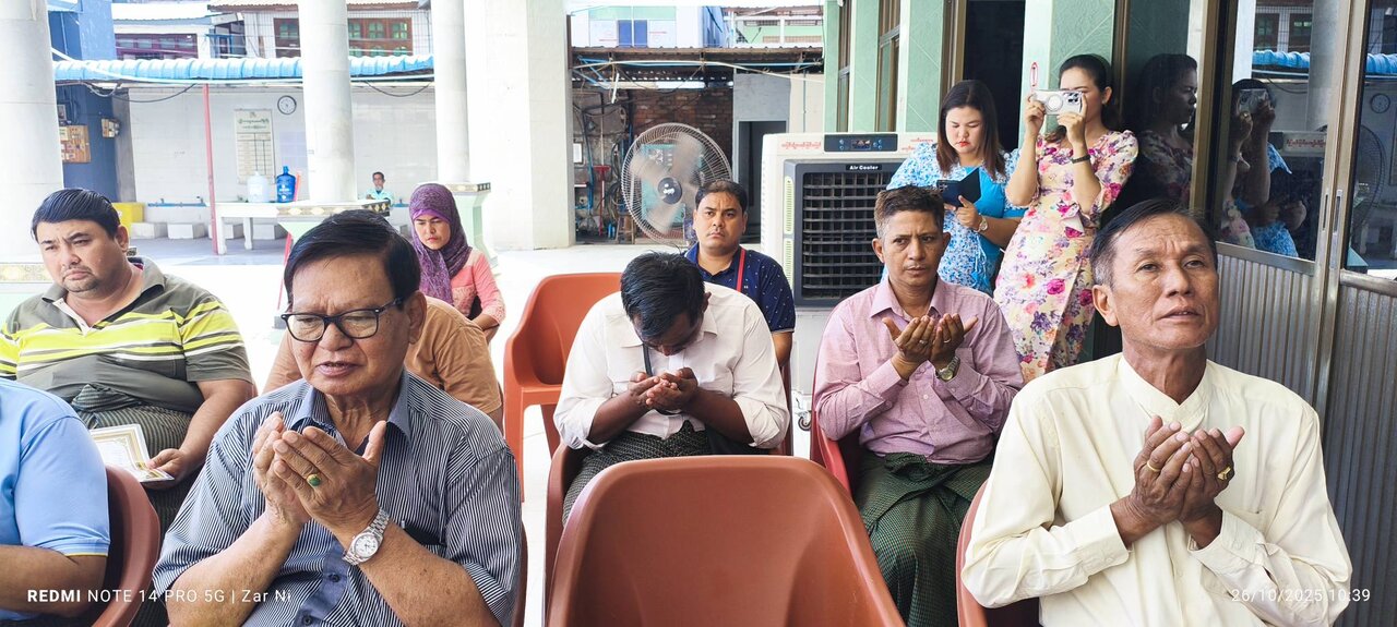 မန္တလေးမြို့ ရှီအဟ် ဂျာအ်မေအ် မတ်စ်ဂျစ်ဒ်  တွင် လစ်လပ်ဂေါပက လူကြီး များ  အတွက်  ကြားဖြတ် ရွေးကောက် ပြီး တာဝန်ပေးအပ်ပွဲ အခမ်းအနား ကျင်းပ  ။ ။ Photos