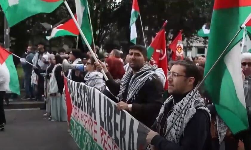 'Narod ima moć!': Demonstranti u Milanu zahtijevaju oslobađanje preostalih Palestinaca koji su još uvijek u izraelskom pritvoru