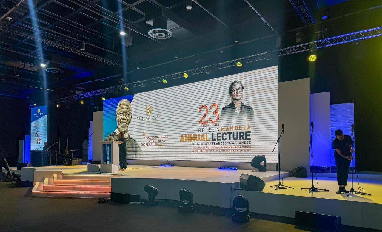 همایش بزرگ »همبستگی با فلسطین« در ژوهانسبورگ/ مبارزهی فلسطینیها، در مرکز جنبش جهانیِ رهایی از استعمار قرار دارد + تصاویر