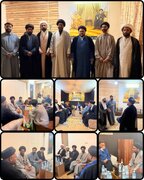 مجلس وحدت مسلمین شعبہ قم کے دفتر میں میں علامہ ناظر عباس تقوی کی آمد