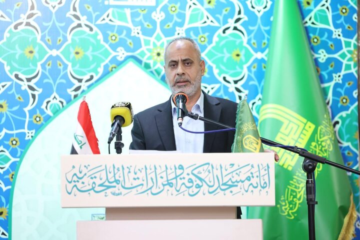 أقامة مسجد الكوفة تقيم محفل قرآني في أروقة "مسجد الحنانة"