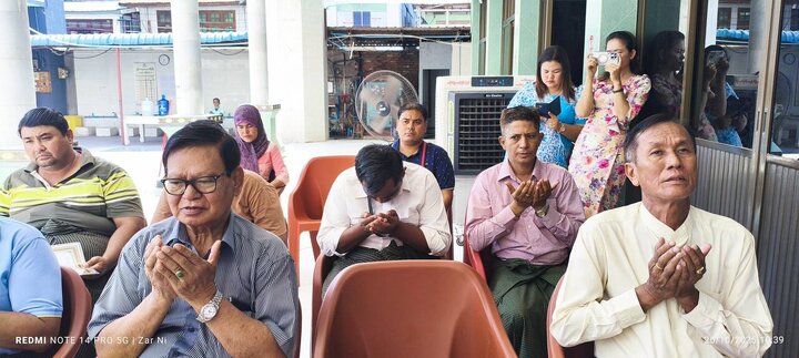 تقرير مصور/ اختيار كوادر جدد لإدارة مسجد للشيعة المسلمين بمدينة ماندالاي في ميانمار