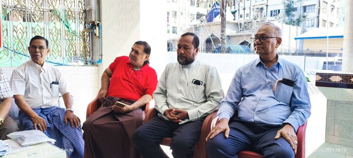 تقرير مصور/ اختيار كوادر جدد لإدارة مسجد للشيعة المسلمين بمدينة ماندالاي في ميانمار