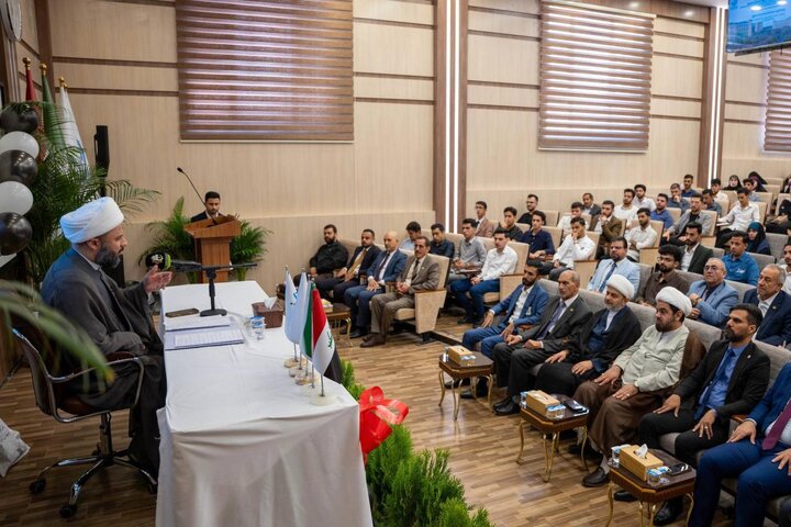 تقرير مصور/ العتبة العباسية تقيم ندوة قرآنية في جامعة الكفيل بمناسبة ذكرى ولادة السيدة زينب (ع)