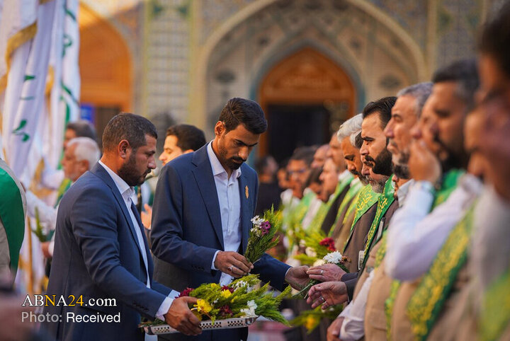 شکوه جشن میلاد حضرت زینب(س) در حرم مطهر امیرالمؤمنین(ع)