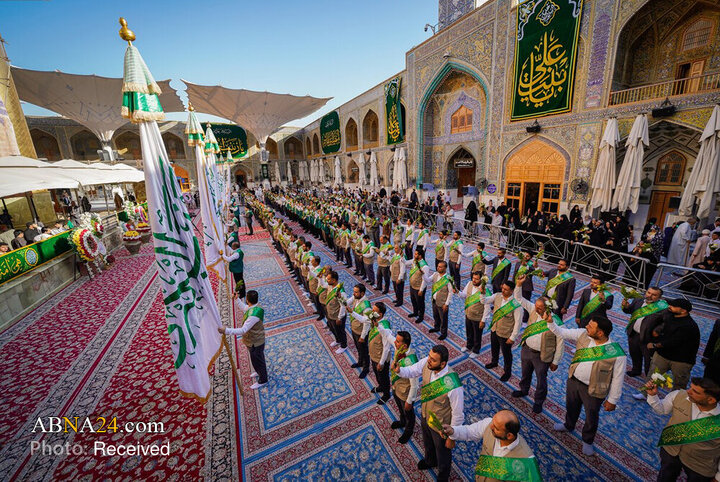 شکوه جشن میلاد حضرت زینب(س) در حرم مطهر امیرالمؤمنین(ع)