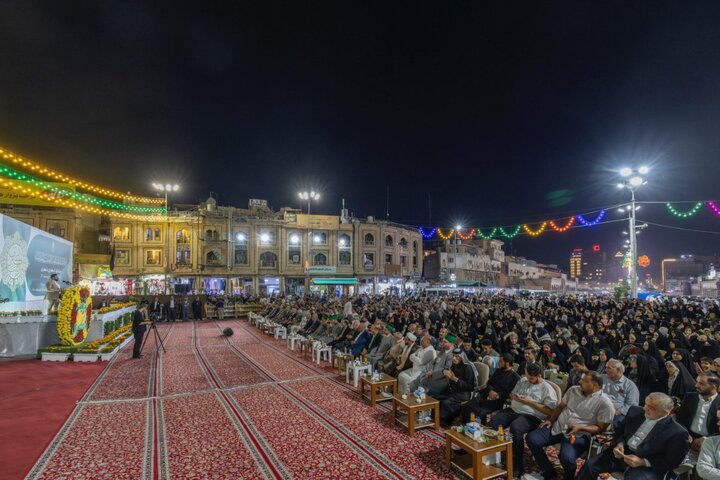 تقرير مصور/ إقامة احتفال مركزي برعاية العتبة العباسية المقدسة بولادة السيدة زينب (ع)