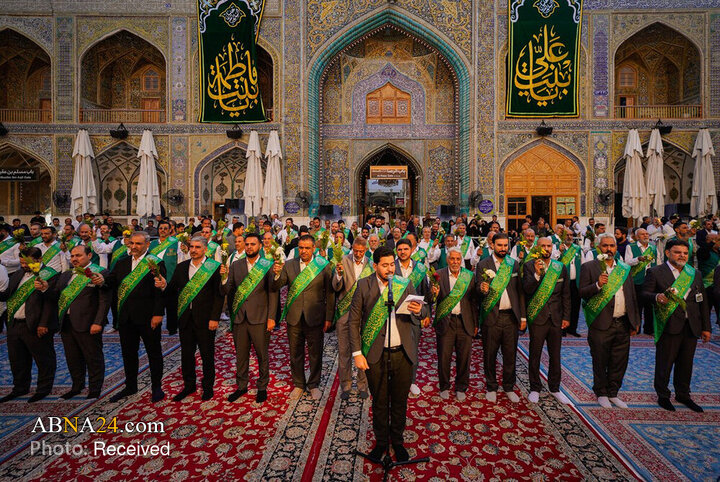 Foto / Emirü'l-Müminin'in (a.s) Mukaddes Türbesinde Hz. Zeyneb'in (s.a)Doğumunun Görkemli Kutlanması