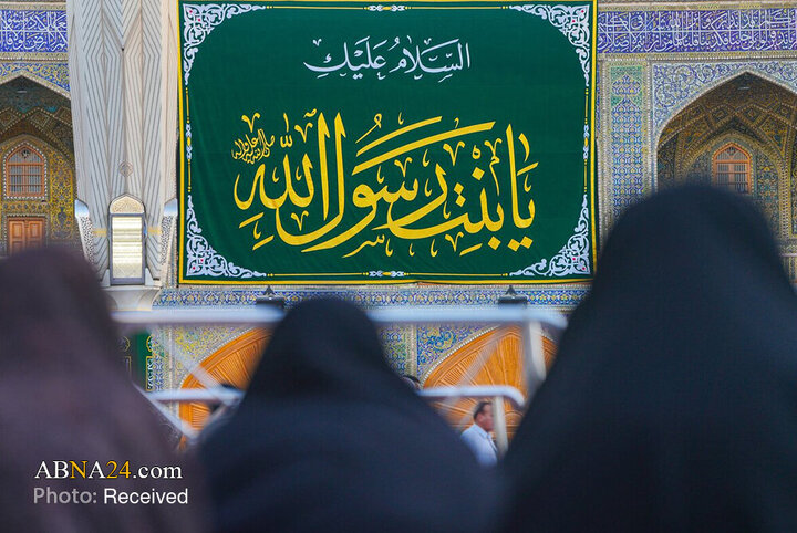 Foto / Emirü'l-Müminin'in (a.s) Mukaddes Türbesinde Hz. Zeyneb'in (s.a)Doğumunun Görkemli Kutlanması