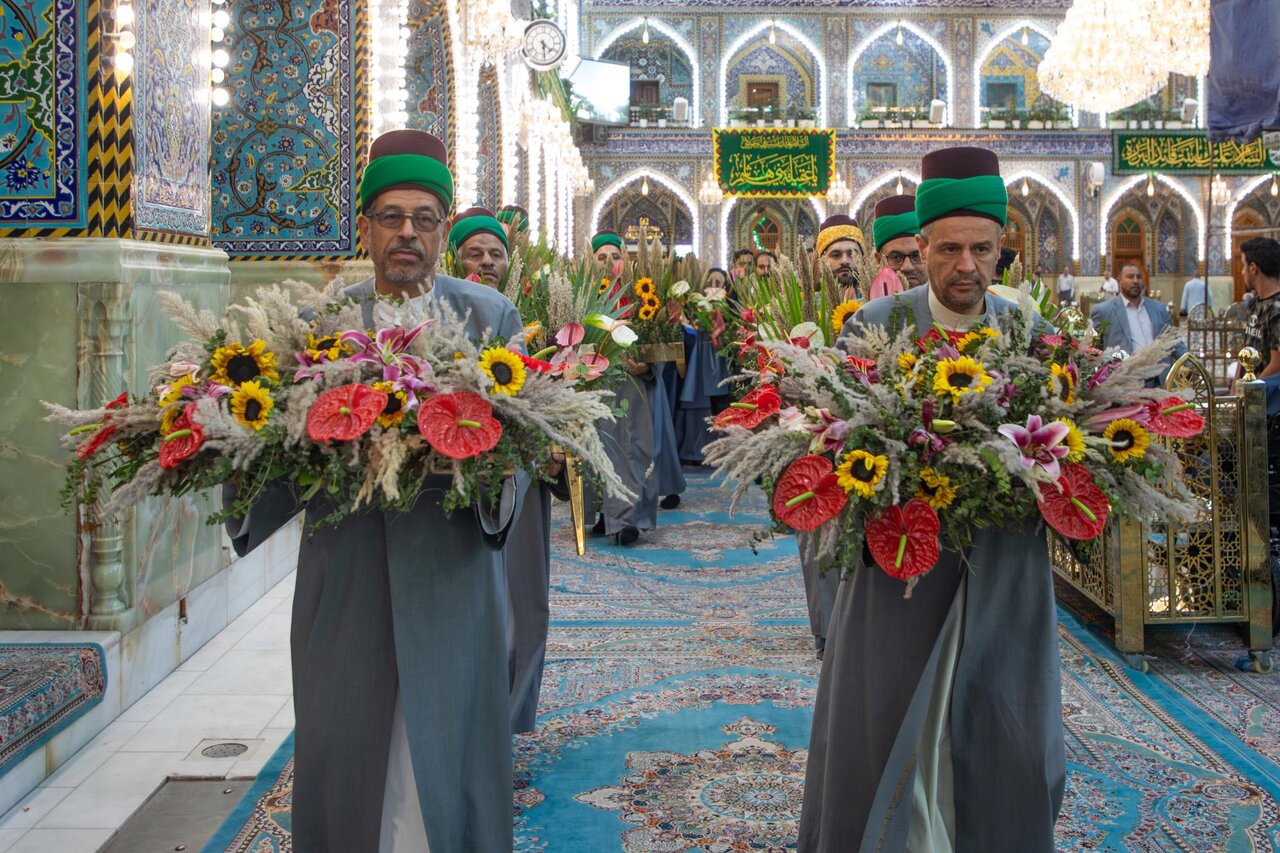Rahoto Cikin Hotuna | Sanya Furannin Haramin Sayyid Abul Fadl Abbas A Ranar Haihuwar Sayyidah Zaynab (As)