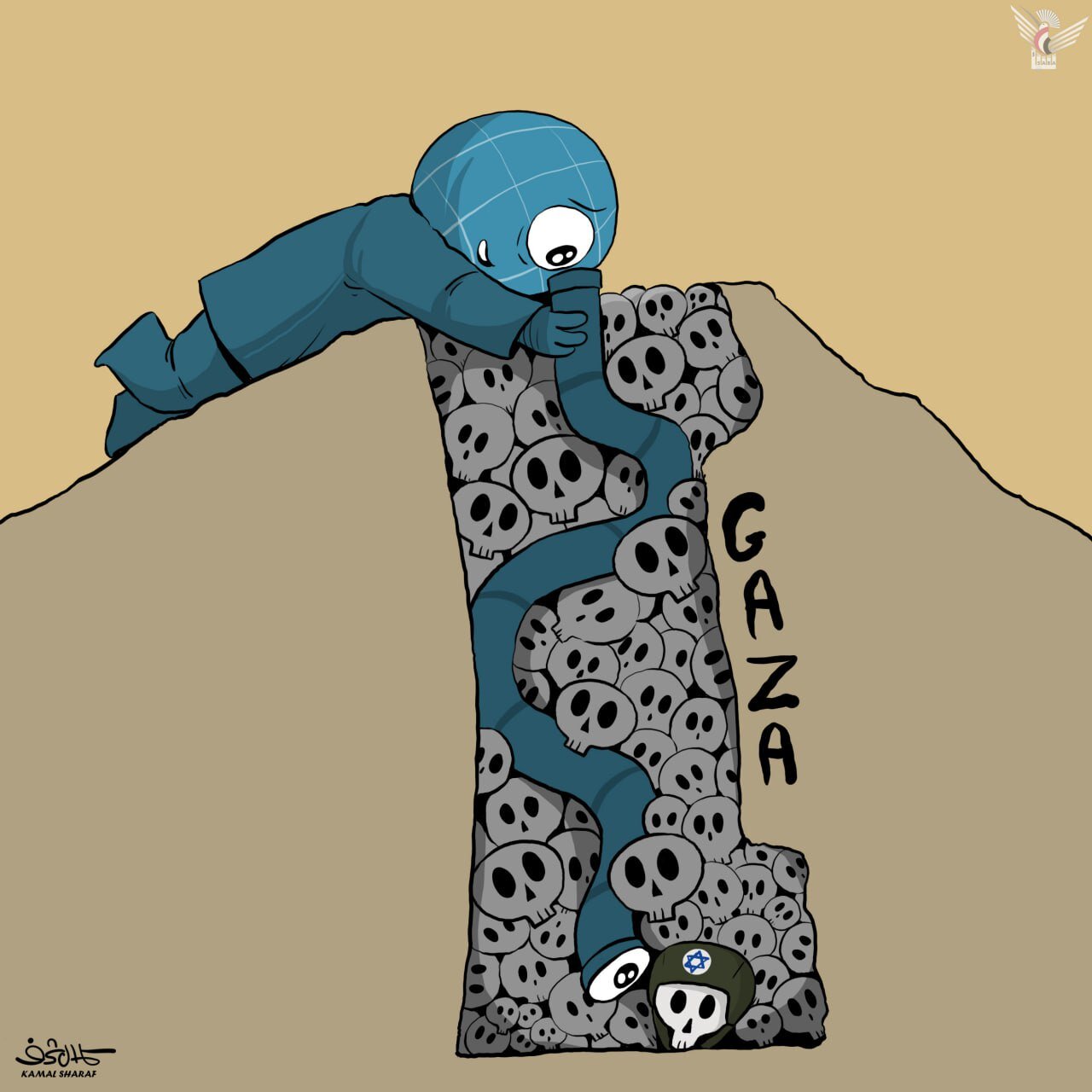 كاريكاتير / ما هي الأرواح التي يجب البحث عنها؟