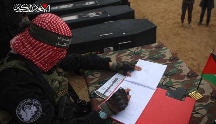 Hamas Sahkan Penyerahan 18 Mayat Tawanan kepada Israel Hamas Sahkan Penyerahan 18 Mayat Tawanan kepada Israel