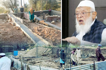 جمعیۃ علماء ہند نے  کے سیلاب متاثرہ علاقوں میں تعمیر کا کام شروع