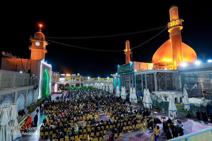 جشن باشکوه میلاد حضرت زینب(س) در حرم مطهر امامین عسکریین(ع)