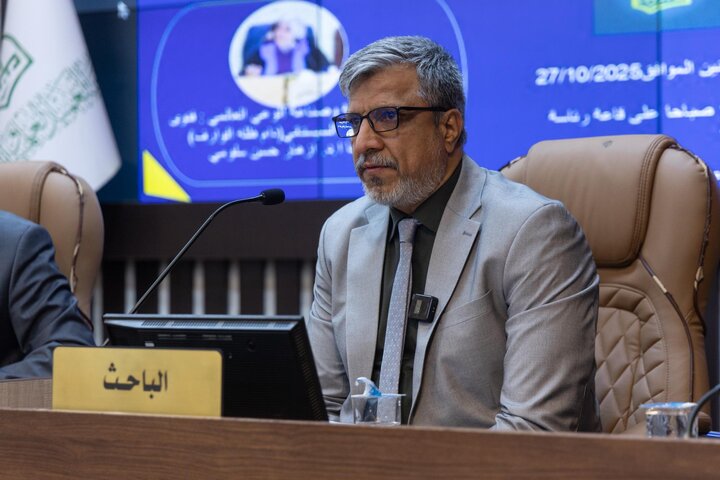 تقرير مصور/ انعقاد ندوة بعنوان "المرجعية الدينية وصناعة الوعي: قراءة في خطابات سماحة السيد السيستاني" في جامعة كربلاء