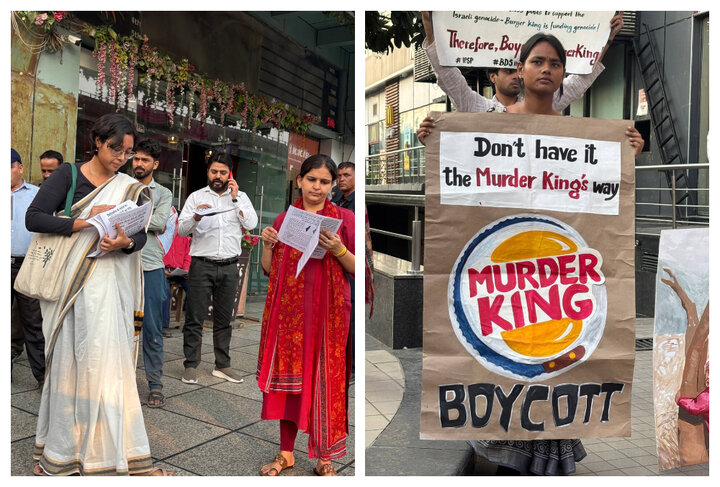 عکس‌ خبری | حامیان فلسطین در دهلی‌نو