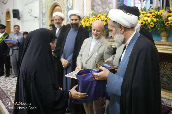 آیین ملی «مهمان مهر» با حضور نودانشجویان در حرم حضرت معصومه(س)