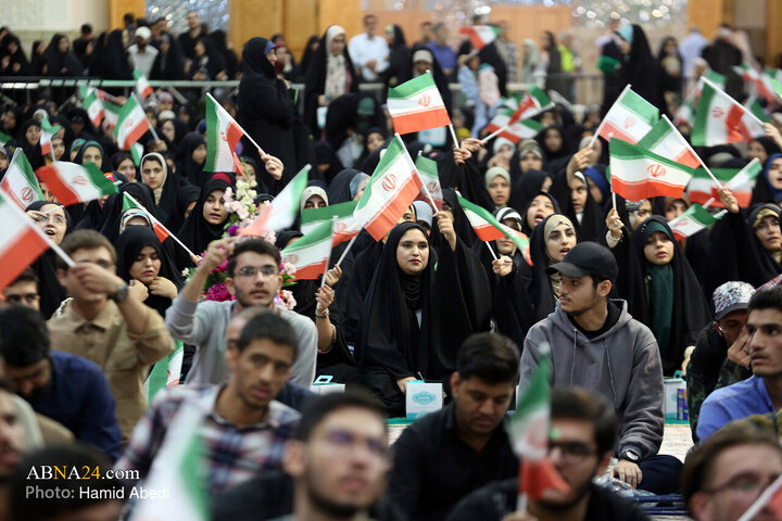 آیین ملی «مهمان مهر» با حضور نودانشجویان در حرم حضرت معصومه(س)