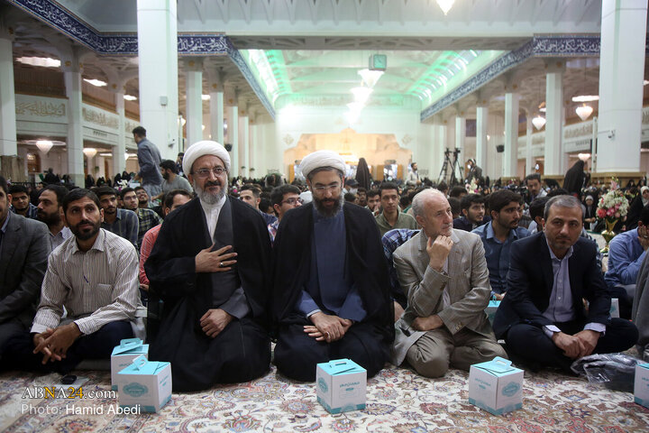 آیین ملی «مهمان مهر» با حضور نودانشجویان در حرم حضرت معصومه(س)