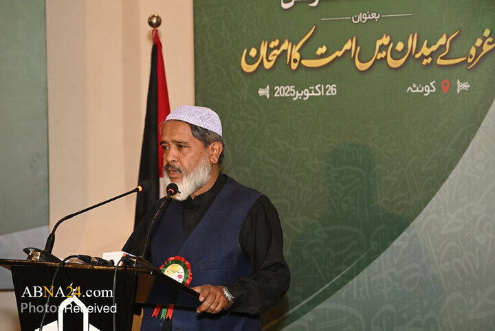 Wêne: Di bajarê Kuweytê ya Pakistanê de, alimên Şiî û Sûnî civîn kirin da li ser rewşa Xezzê axivin.