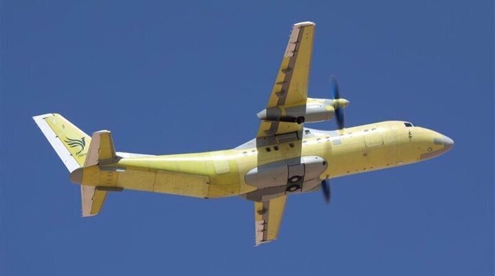 ईरान ने स्वदेश निर्मित सीमुर्ग कार्गो विमान का परीक्षण किया ईरान ने स्वदेश निर्मित सीमुर्ग कार्गो विमान का परीक्षण किया