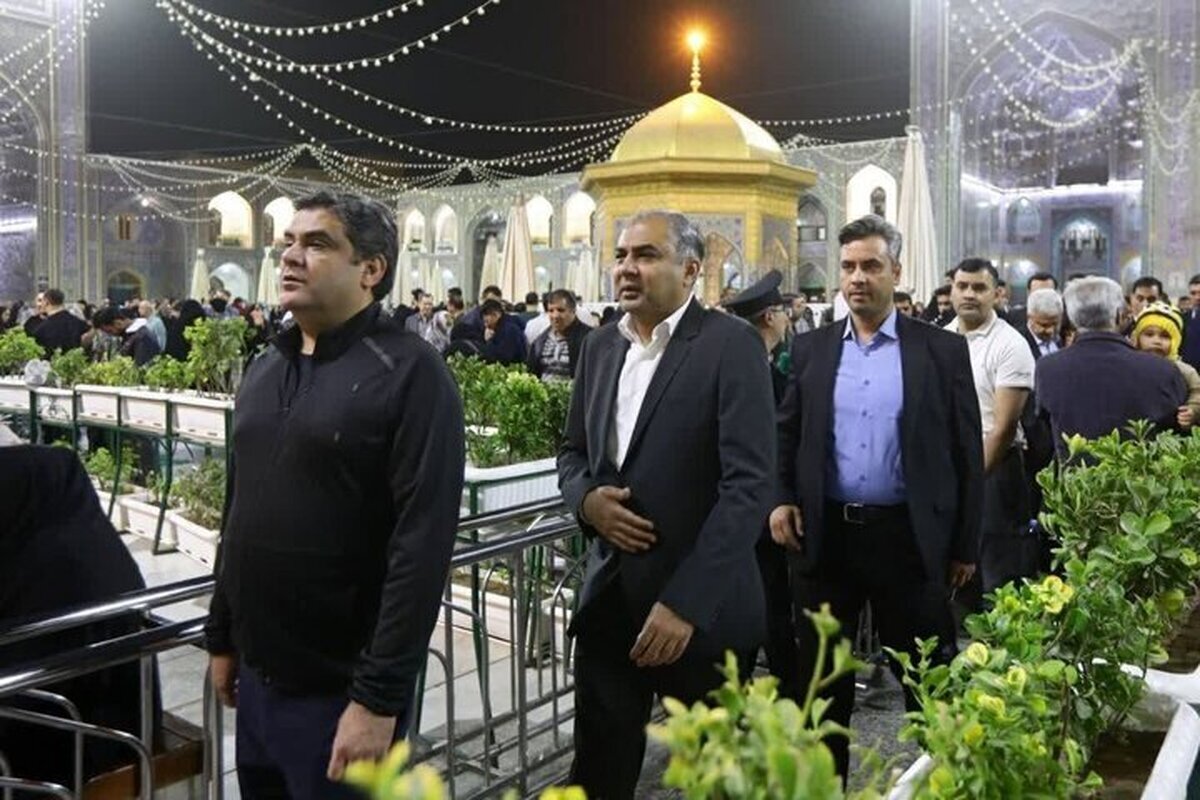 سفر وزیر کشور پاکستان به مشهد و زیارت حرم مطهر رضوی