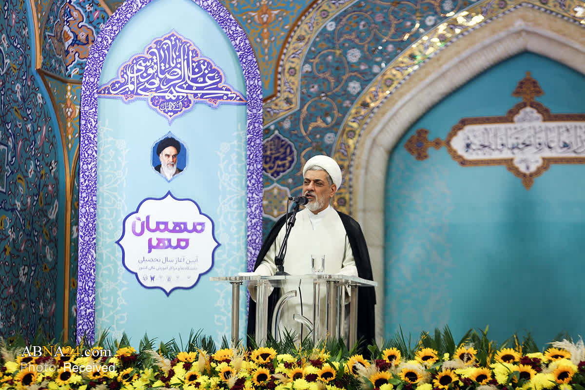 عکس خبری | آیین آغاز سال تحصیلی دانشگاه‌ها و مراکز آموزش عالی کشور در حرم بانوی کرامت