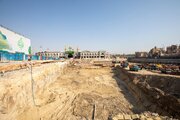 Informe fotográfico | El Sheikh Mahdi al-Karbalai realiza una inspección in situ de los avances en el Proyecto del Patio del Imam Hassan (la paz sea c