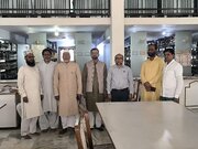Photos: Delegation from Noor International Microfilm Center visits libraries in UP