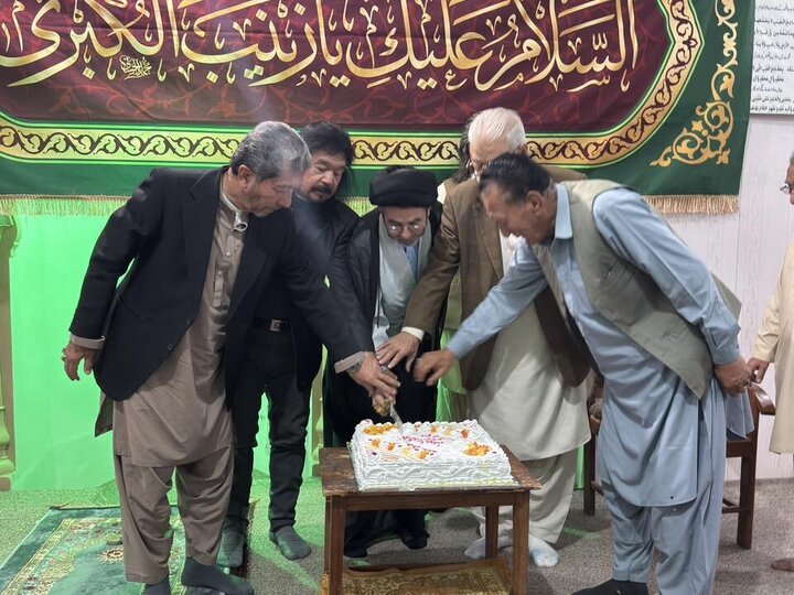 تقرير مصور/ احتفال بمولد السيدة زينب(ع) في حسينية هزارة نچاري بمدينة كويته باكستان