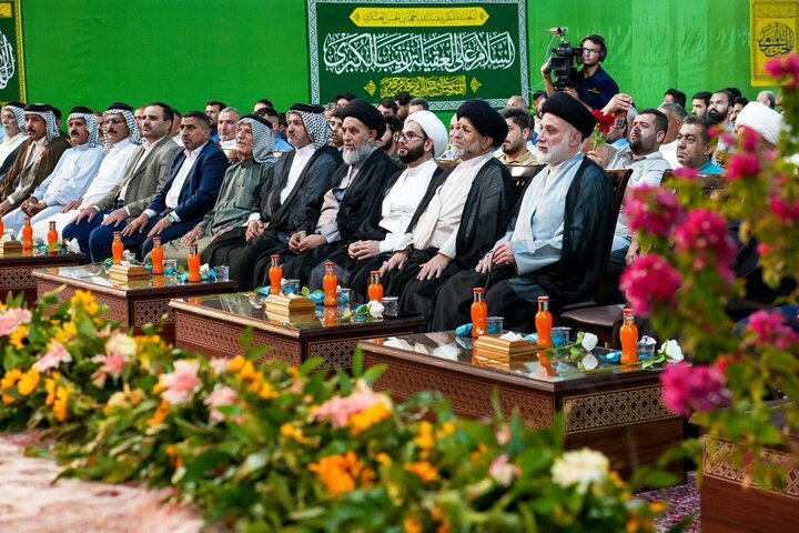 تقرير مصور/ مهرجان شعر بمناسبة ولادة السيدة زينب (ع) في حرم الإمامين العسكريين (ع)