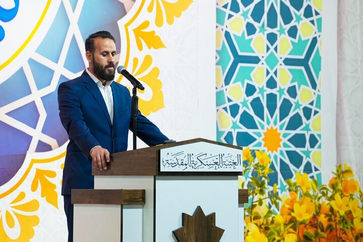 تقرير مصور/ مهرجان شعر بمناسبة ولادة السيدة زينب (ع) في حرم الإمامين العسكريين (ع)