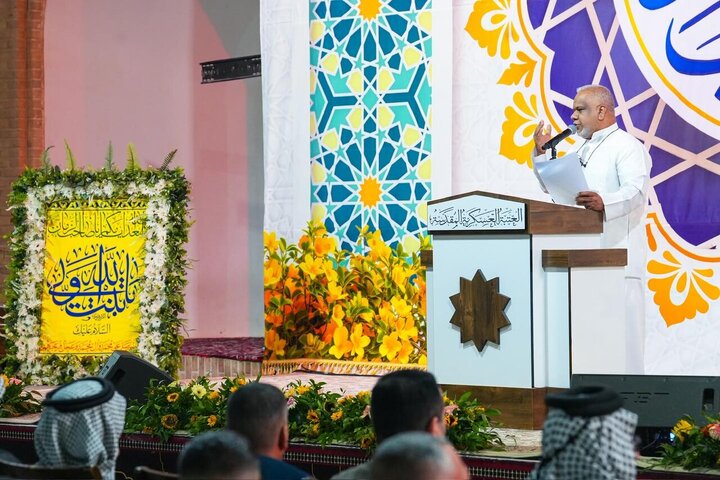 تقرير مصور/ مهرجان شعر بمناسبة ولادة السيدة زينب (ع) في حرم الإمامين العسكريين (ع)