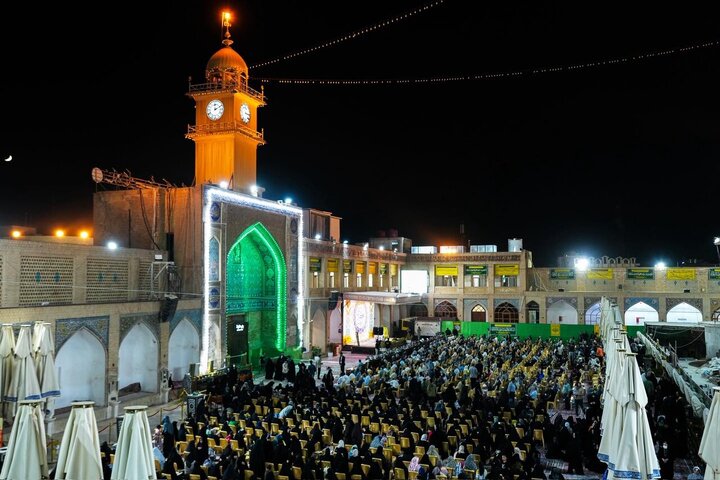 تقرير مصور/ مهرجان شعر بمناسبة ولادة السيدة زينب (ع) في حرم الإمامين العسكريين (ع)