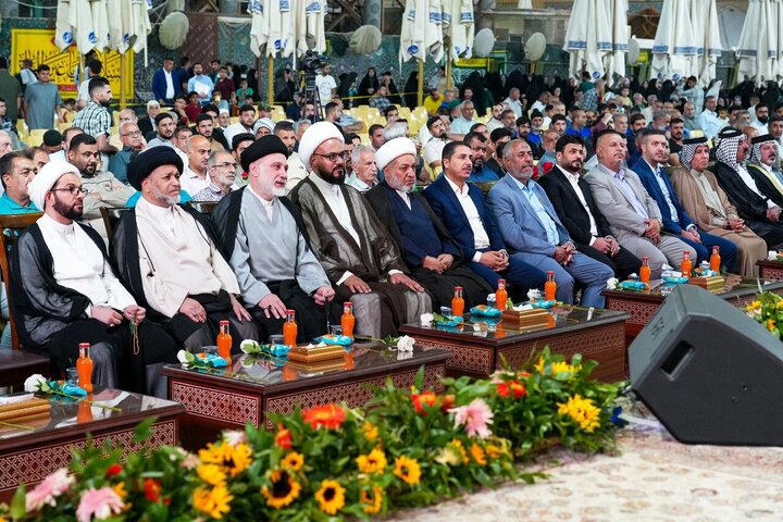 تقرير مصور/ مهرجان شعر بمناسبة ولادة السيدة زينب (ع) في حرم الإمامين العسكريين (ع)