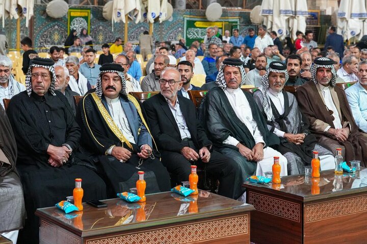 تقرير مصور/ مهرجان شعر بمناسبة ولادة السيدة زينب (ع) في حرم الإمامين العسكريين (ع)