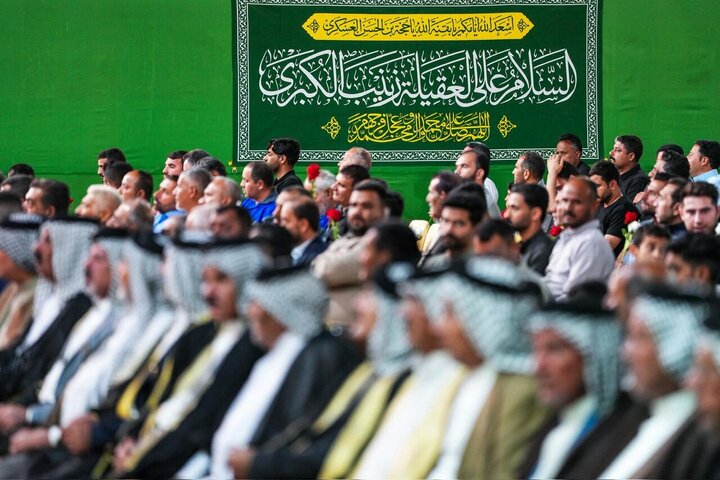 تقرير مصور/ مهرجان شعر بمناسبة ولادة السيدة زينب (ع) في حرم الإمامين العسكريين (ع)