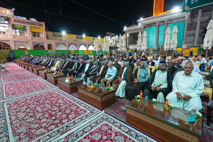 تقرير مصور/ مهرجان شعر بمناسبة ولادة السيدة زينب (ع) في حرم الإمامين العسكريين (ع)