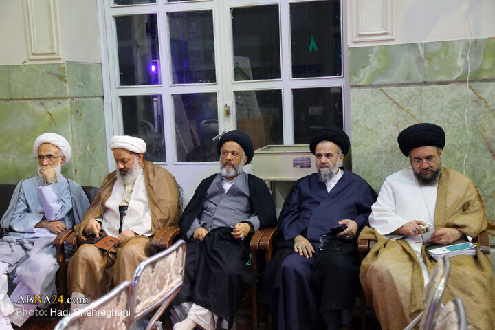 نشست اساتید مدرسه علمیه آیت‌الله العظمی گلپایگانی