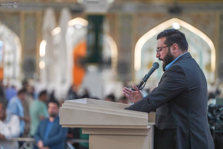 تقرير مصور/ حرم امير المؤمنين(ع) يشهد احتفالا بهيجا بمناسبة ولادة السيدة "زينب" (ع)