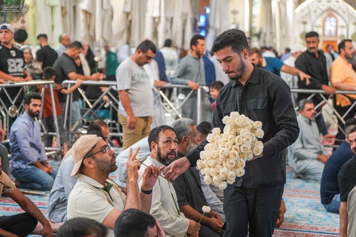 تقرير مصور/ حرم امير المؤمنين(ع) يشهد احتفالا بهيجا بمناسبة ولادة السيدة "زينب" (ع)