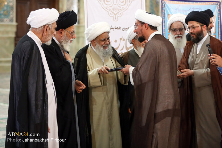 هفدهمین همایش تجلیل از ممتازین یزدی حوزه‌های علمیه در قم