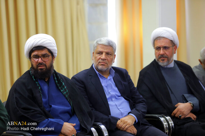 دیدار فرمانده سپاه محمد رسول‌الله تهران با آیت‌الله‌العظمی جوادی آملی